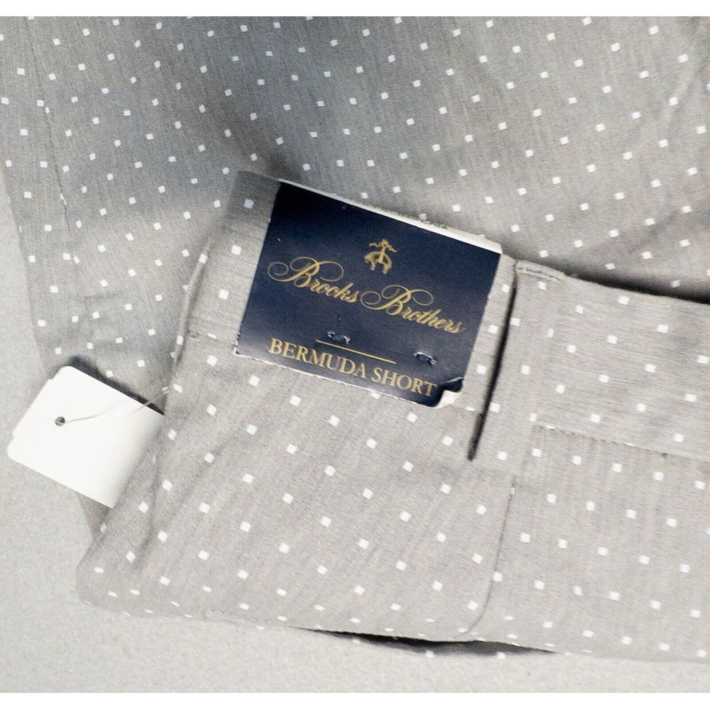 NWT‎ Brooks Brothers Bermuda Shorts Mens Size 35  MSRP 89.50 - Picture 9 of 11